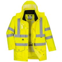 7 in 1 Warnschutz-Traffic-Jacke m - Gelb - Portwest