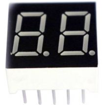Tru Components - 7-Segment-Anzeige Grün 7.62 mm 2.1 v Ziffernanzahl: 2 TRU-7S2-30GAG