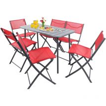 7 tlg. Bistroset Balkonset Garten Sumila