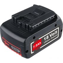 7.0 Ah pour batterie Bosch 18V Professional GBA GSR GSB BAT618 BAT609 BAT620
