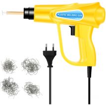 70-W-Heißtacker, Kunststoffschweißgerät, Auto-Stoßstangen-Reparatursatz, 4 Arten flache/Außenecken-/Innenecken-/Wellenklammern,