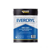 Everbuild - EVCCL5 evercryl One Coat Clear 5kg EVBEVCC5L