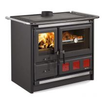 Nordica - Estufa de leña negra de 11kw. - 7015337