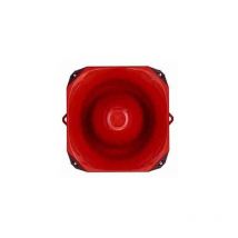 7041134ful-0020x - Sirène Midi Rouge Asserta 110db 9-60vdc