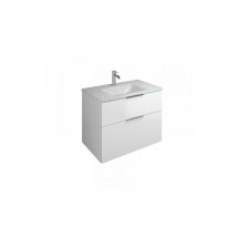 Burgbad - Eqio lavabo de cristal con mueble bajo para lavabo,