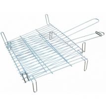 70840 Parrilla cincada doble 44x40 cm
