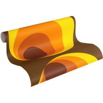 Retrotapete / Vintagetapete Braun 701312 701312