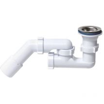 Aniplast - 70mm Bath Waste Trap Shower Tray Drain Waste P-Trap Strainer