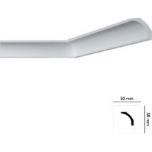 70PZ cornice decorativa per soffitto mod. I706 - mm. 50X50