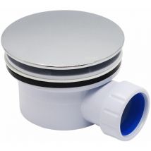 71108102 Extra-Flat Shower Drain Dome abs, white