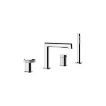 Gessi - Anello Mezclador monomando de cuatro agujeros para bañera