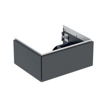 Keramag - Geberit One Armoire Sous Lavabo, 1 Tiroir, 592x266x470mm,