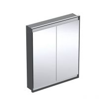 Armario con espejo Geberit one con ComfortLight, 2 puertas,