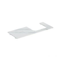 Placa de lavabo Geberit ONE, recortable a la derecha, para lavabo