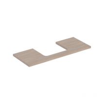 Placa de lavabo Geberit one, recortable en el centro, para lavabo