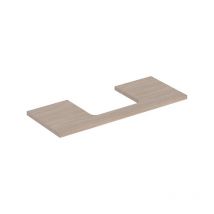 Keramag - Placa de lavabo Geberit one, recortable en el centro, para lavabo