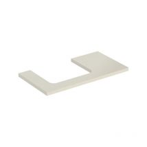 Keramag - Placa de lavabo Geberit one, recortable a la izquierda, para
