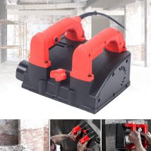 Senderpick - Fraise à rainurer Wall Chaser, 1200 w Fraise à rouleau 3000 R/Min Fraise de rénovation Fraise à béton Fraise de nettoyage 16 cm Largeur