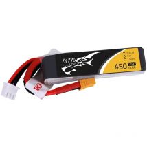 Modellbau-Akkupack (LiPo) 7.4 v 450 mAh Zellen-Zahl: 2 75 c Softcase XT30 - Tattu
