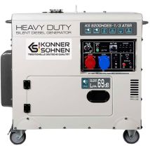 Könner&söhnen - Ks 9200hdes-1/3 Atsr Diesel Stromgenerator Stromerzeuger Notstromerzeuger 7.5kw