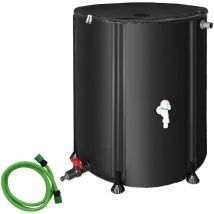 750l Klappbare Regentonne Regenfass Regenwassertank Zisterne Tonne Fass Grün