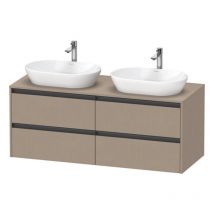 Duravit - Ketho.2 mueble bajo lavabo, recorte para lavabo en ambos