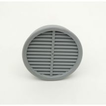 Separett - 75mm-gris-Grille de ventilation diamètre 75mm toilette sèche - gris