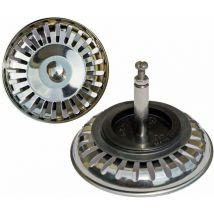 Hiasdfls - 7.6 cm (酶80 mm) universal basket (脴80 mm), for eccentric / stainless steel sink