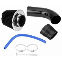 76 Mm 3 Zoll Universal-kaltluftansaugfilter Für Autos + Aluminium-ansaugrohr-kit