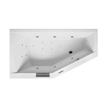 Riho - Bañera Geta, asimétrica, versión derecha, con sistema Joy, 1