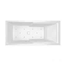 Riho - Bañera rectangular Still Shower, versión izquierda, con