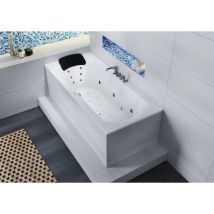 Bañera rectangular RIHO Lima, versión derecha, con sistema Joy,