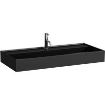 Laufen - Kartell Lavabo sobre encimera, 1 agujero para grifo, sin