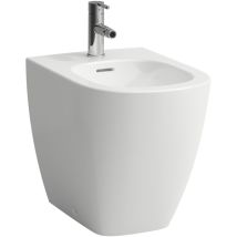 Laufen - Bidé De Pedestal Lua, Con Rebosadero, 1 Orificio De Grifo,
