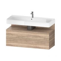 Duravit - Qatego mueble bajo lavabo, 1 extraíble y 1 cajón,