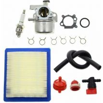 799866 Kit carburatore con filtro aria compatibile con motori Briggs & Stratton 790845 799871 799866 796707 79430