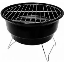 Orion91 - Barbecue au charbon de bois avec sac isotherme Marjal Noir Ø26,5x22,5cm 7house