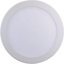 Lot 2 Downlights led Ultraslim Round 18W 1440lm Ø22,5cm 4000K White 40000H 7hsevenon