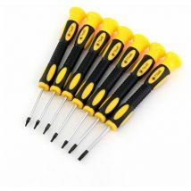 Dazzler - 7pcs (T3/T4/T5/T6/T7H (with hole)/T8H (with hole)/T10H (with hole)) Torx Hex Screwdriver Repair Screwdriver Practical Tool
