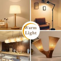 7W led A60 Ball Bulb E27 Warm White 3000K (Pack of 2)