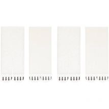 8 bandes de fixation murale sans perçage blanc 9,3x1,9cm - 5five