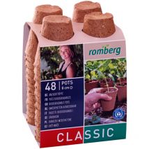 48 Anzuchttöpfe 8cm rund - Romberg