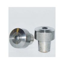 8 crampons ronds avec largeur de 15mm: Mondial crampons ronds 15mm avec pointe widia sans fil