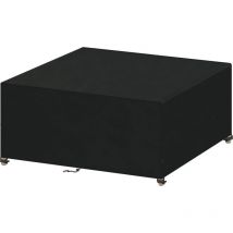 L&h-cfcahl - Housse Salon de Jardin 150x130x90cm 210D Protection Bache Table de Jardin Mobilier Extérieur Imperméable Résistant Au Froid Housse de