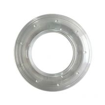 8 Oeillet clipsables transparent ø 25 Coloris - Transparent