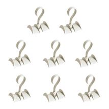 8 pcs Creative Multi-Fonction Sac Cintre Rack De Stockage 360 ​​Degrés Rotatif Cintre Sac à Main Crochets pour Placard Crochet De Stockage pour
