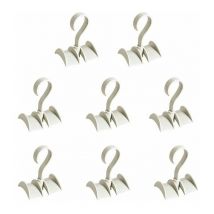 8 pcs Creative Multi-Fonction Sac Cintre Rack De Stockage 360 Degrés Rotatif Cintre Sac à Main Crochets pour Placard Crochet De Stockage pour Écharpe