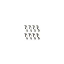 8 Pièces Fermeture a Levier Fermeture à Ressort Loquet Bascule en Acier Inoxydable Pour Coffre à Outils,Tiroir,Armoire et Coffre - Silver