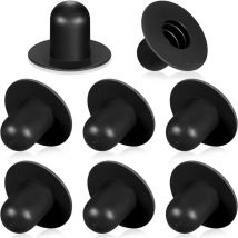 8 Pièces Pompe de Filtration de Piscine au Sol Bouchon de Trou de Crépine Accessoires de Piscine d'Été de Couleur Unie Bouchon de Pompe de Piscine en