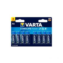 8 Piles LR6 aa Varta Long Life
